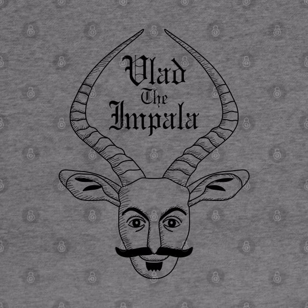 Vlad The Impala (Black Outline) by inotyler